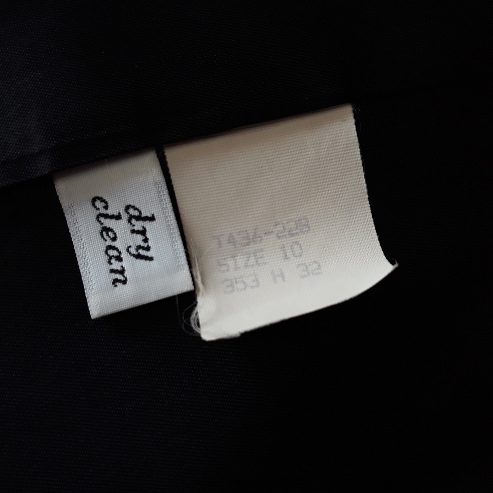 Pendleton Black 1- Button 100% Virgin Wool Blazer - image 4